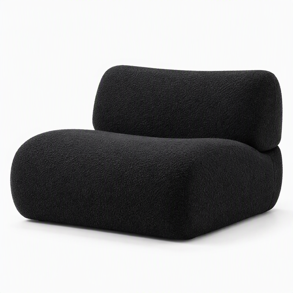 Canapé modulable compressible K-14 noir