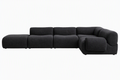 Canapé modulable compressible K-14 noir