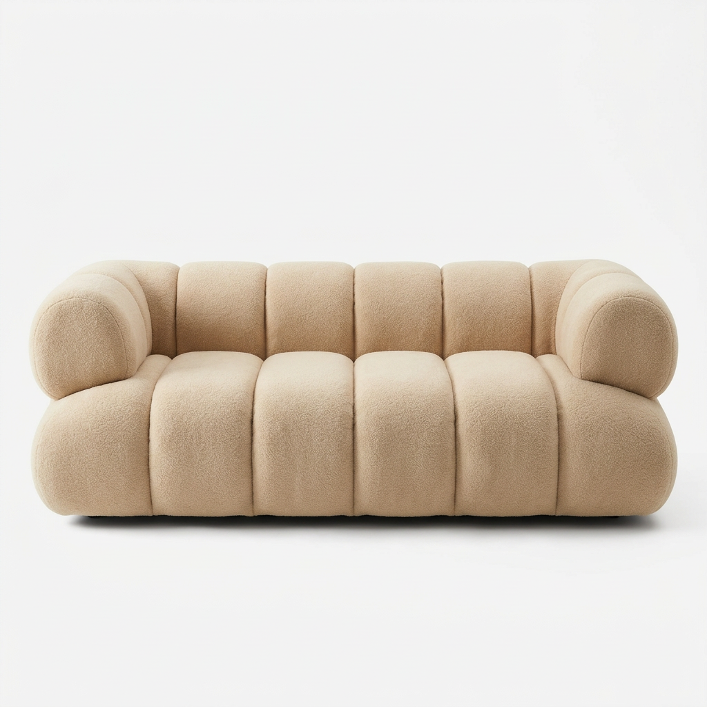 Canapé K-41 beige vu de face