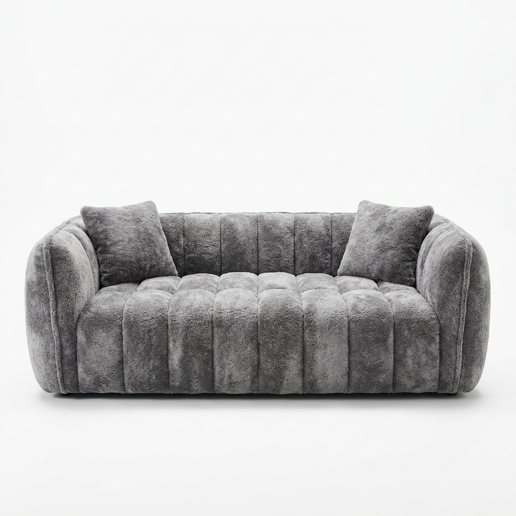 Canapé K-42 gris vu de face